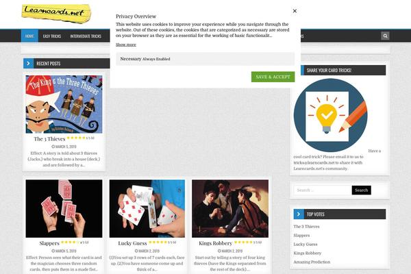 Site using Simple-social-buttons plugin