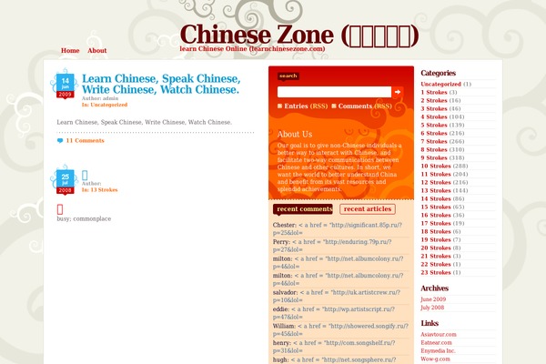 Dilectio theme site design template sample