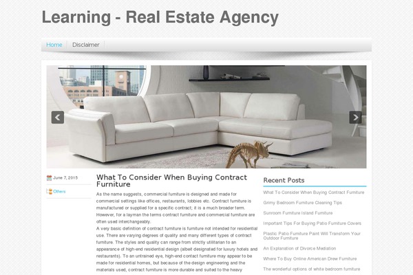 learning-agency.com site used 3COL-RDMBAN RR