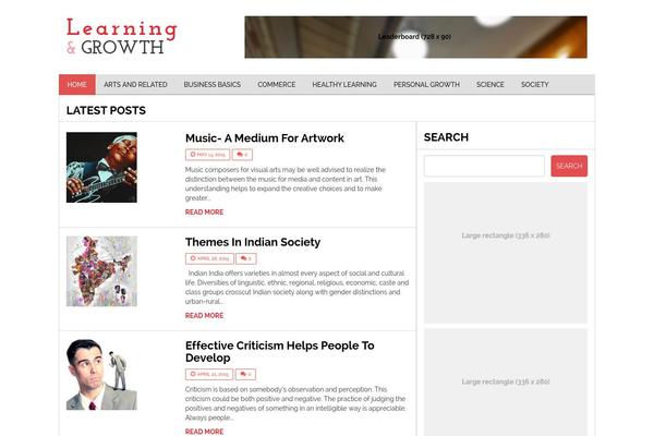 learning-growth.com site used Learninggrowth
