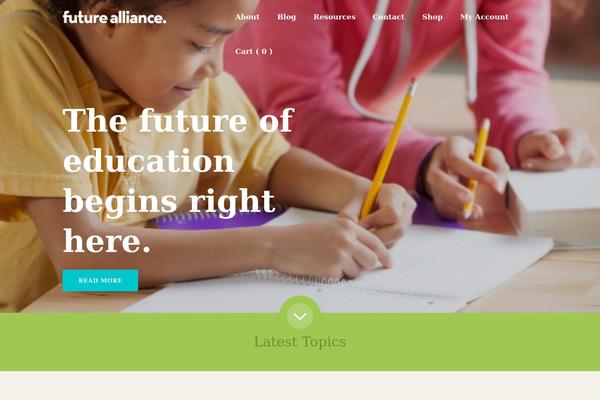 WP Portfolio theme site design template sample