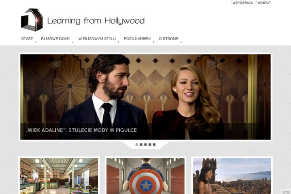 Parabola theme site design template sample