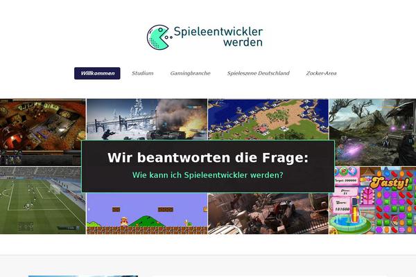 WP FanZone theme site design template sample