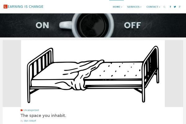 Fluida theme site design template sample