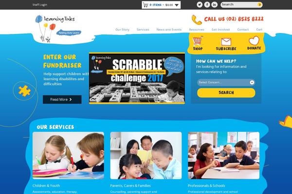 learninglinks.org.au site used Learninglinks