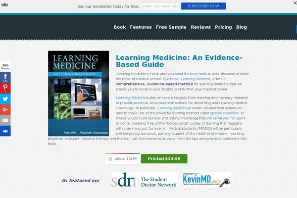 learningmedicinebook.com site used Ebookie-wp-1.1.1