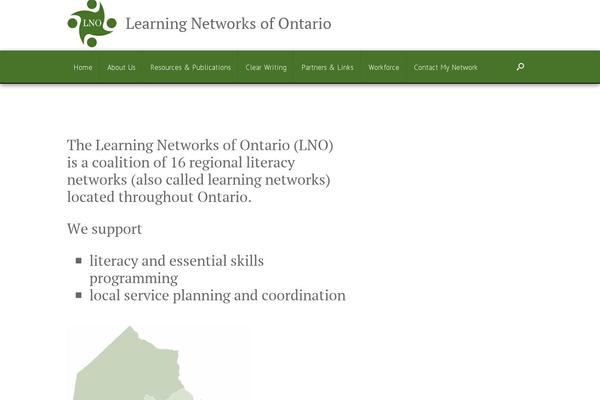 learningnetworks.ca site used Lno