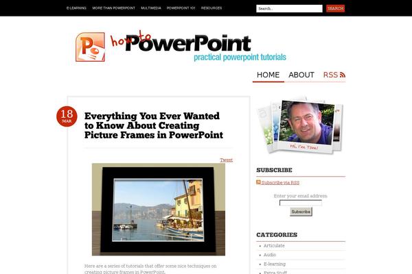 Bueno theme site design template sample