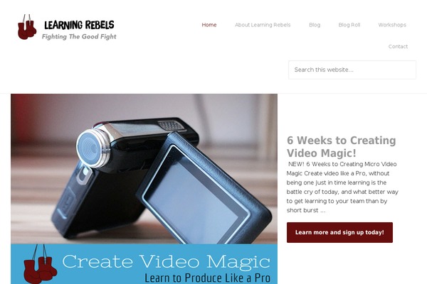 Site using Woopack plugin