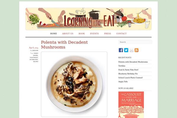 learningtoeat.com site used Elemin