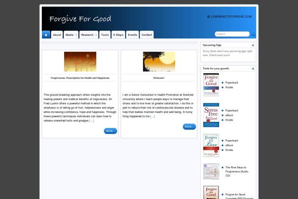 Site using Gigs Calendar plugin
