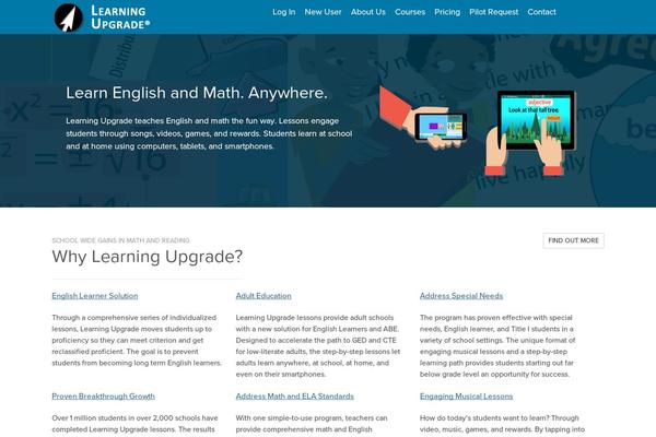 learningupgrade.com site used Business-identity