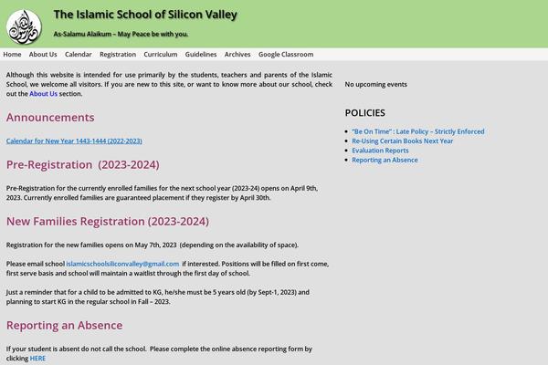 learnislam.org site used Simple Grey