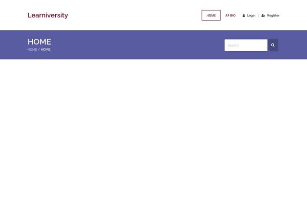 LMS theme site design template sample