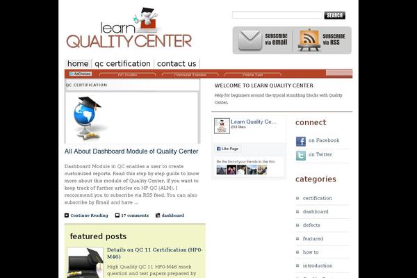 Site using SlideDeck 1 Lite Content Slider plugin