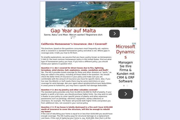 Site using Contact-form plugin