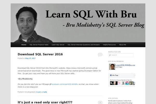 learnsqlwithbru.com site used Justaskkim-twentyeleven