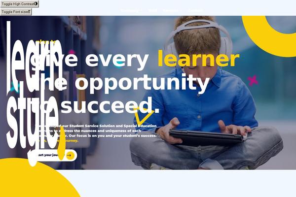 Site using WP Accessibility plugin