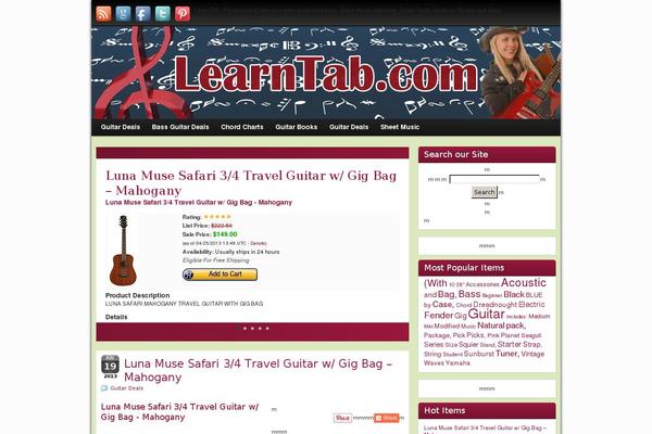 Site using Social Media Widget plugin