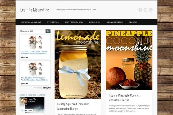 Pinboard theme site design template sample