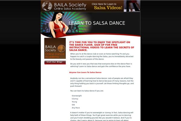 dancequeen theme websites examples