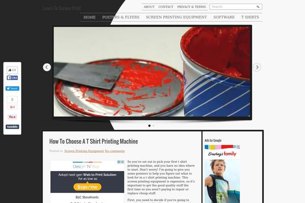 Musica theme site design template sample