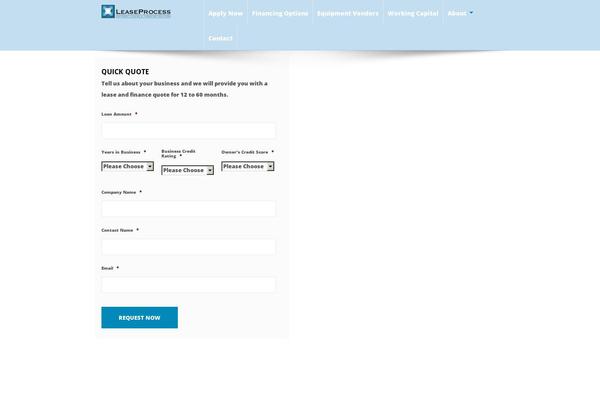 leaseprocess.com site used Probusiness-child-theme