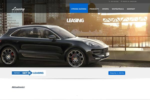 Automotive Car Dealership Business WordPress Theme theme site design template sample