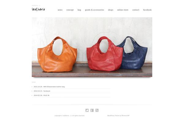 leatheria.jp site used Marylou