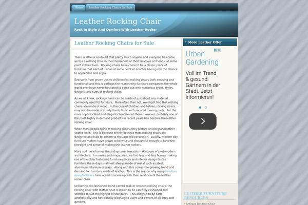 Flexsqueeze theme site design template sample