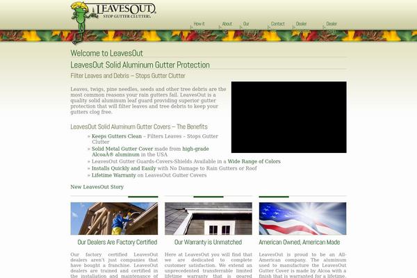 Genesis theme site design template sample