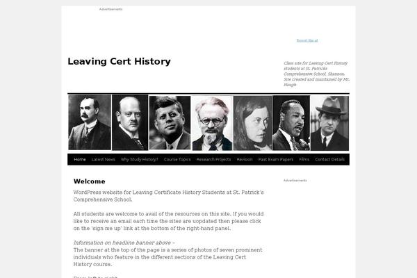 X Blog theme site design template sample