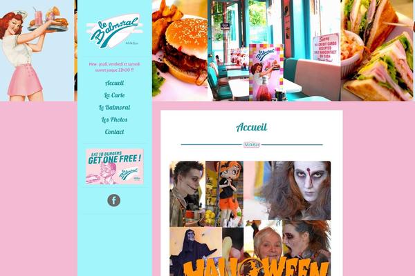 Eatery theme site design template sample