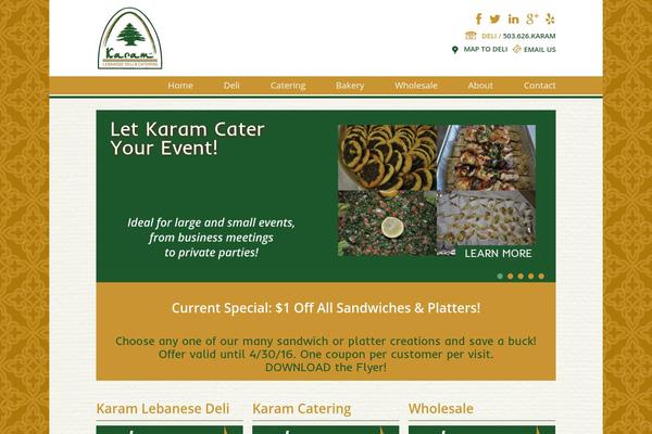 lebanesedelikaram.com site used Karam