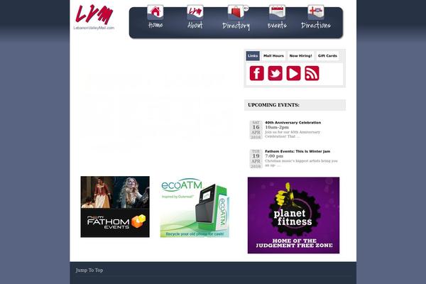 Site using Event List plugin