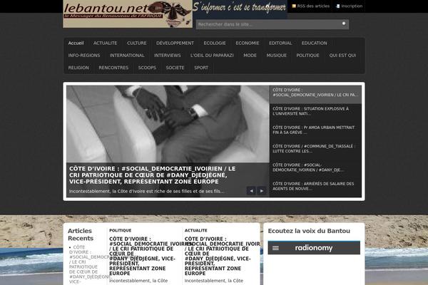 SnapWire theme site design template sample