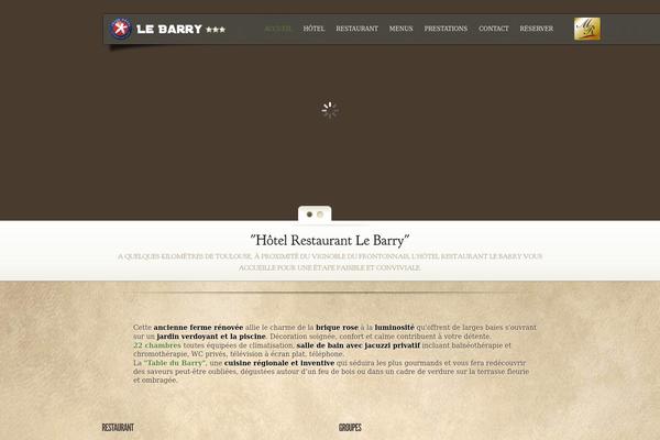MyCuisine theme site design template sample