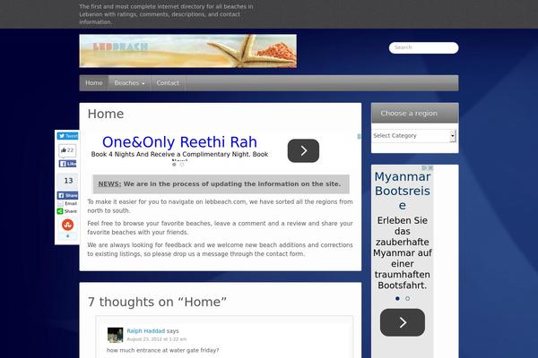 iFeature theme site design template sample