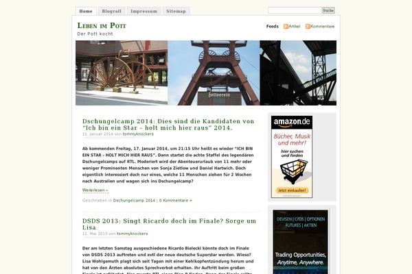 Misty_look_de theme site design template sample