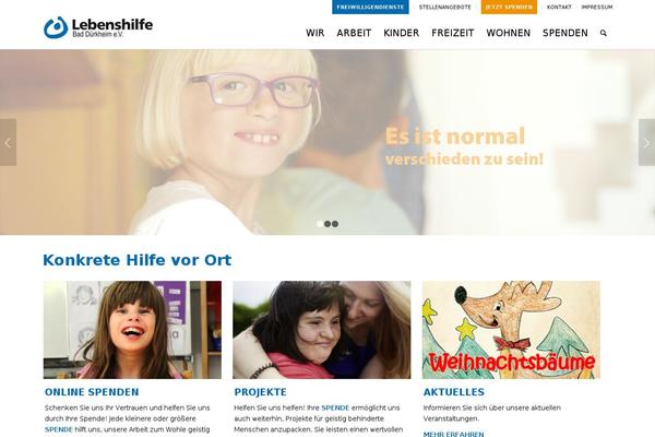 Enfold theme site design template sample
