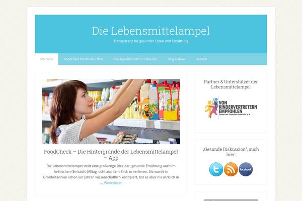 Lifestyle Pro theme site design template sample