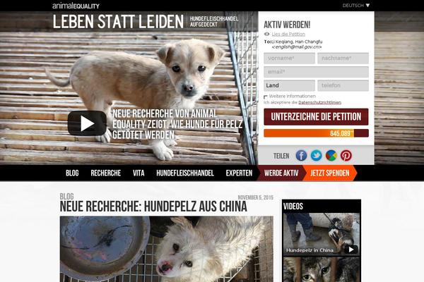 Site using Speakup-email-petitions plugin