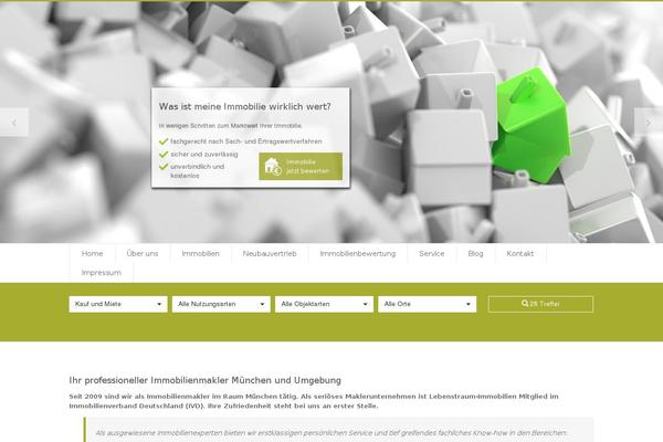 Cms theme site design template sample