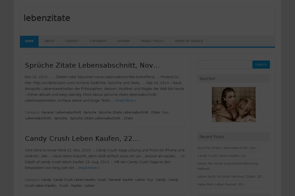 Site using Elegance Modal Box plugin