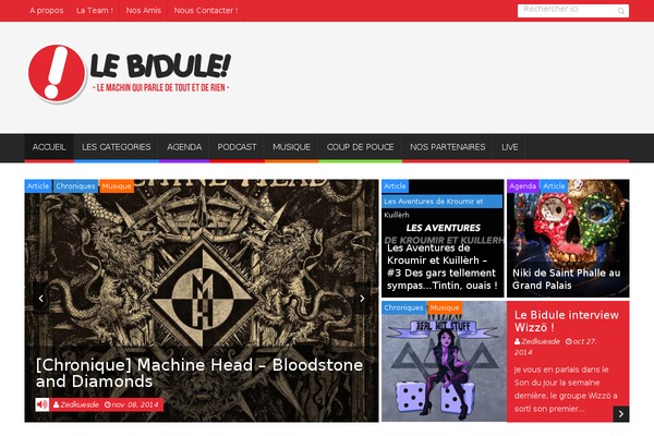 lebidule.org site used UBlog