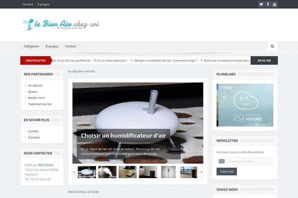 Goodnews 5.5 theme site design template sample