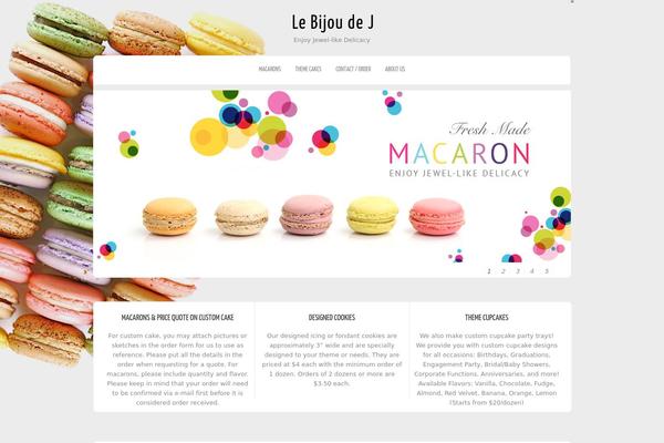 Zenon Lite theme site design template sample