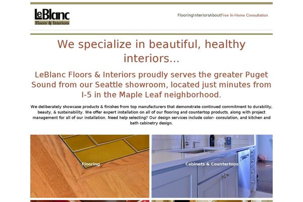leblancfloors.com site used Leblanc