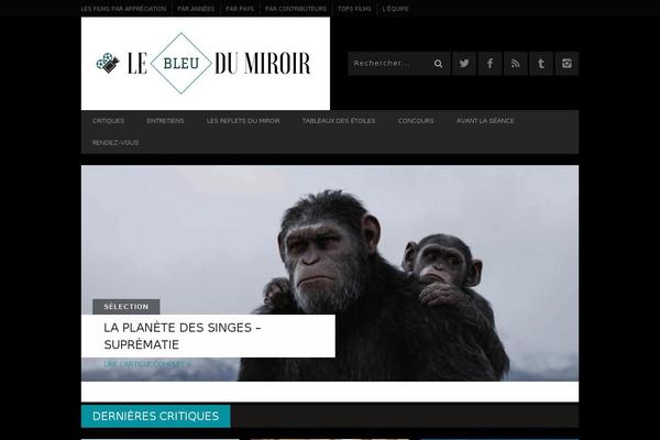 BUCKET theme site design template sample