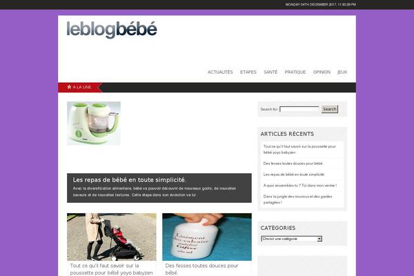 Backstreet theme site design template sample